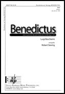 Benedictus SSA choral sheet music cover